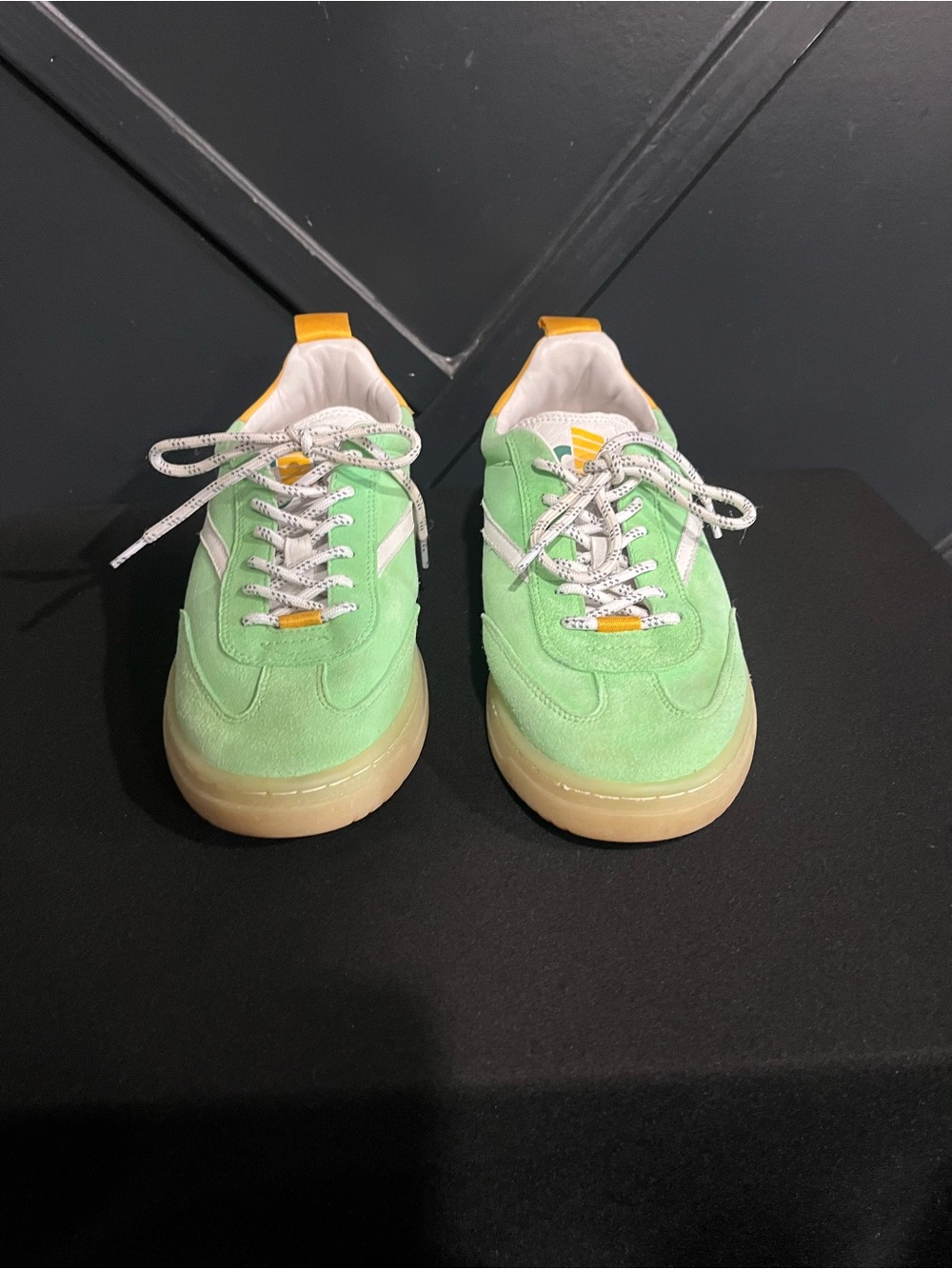 Oncept Panama Sneakers Cyber Green Free People Womens Sz 7.5